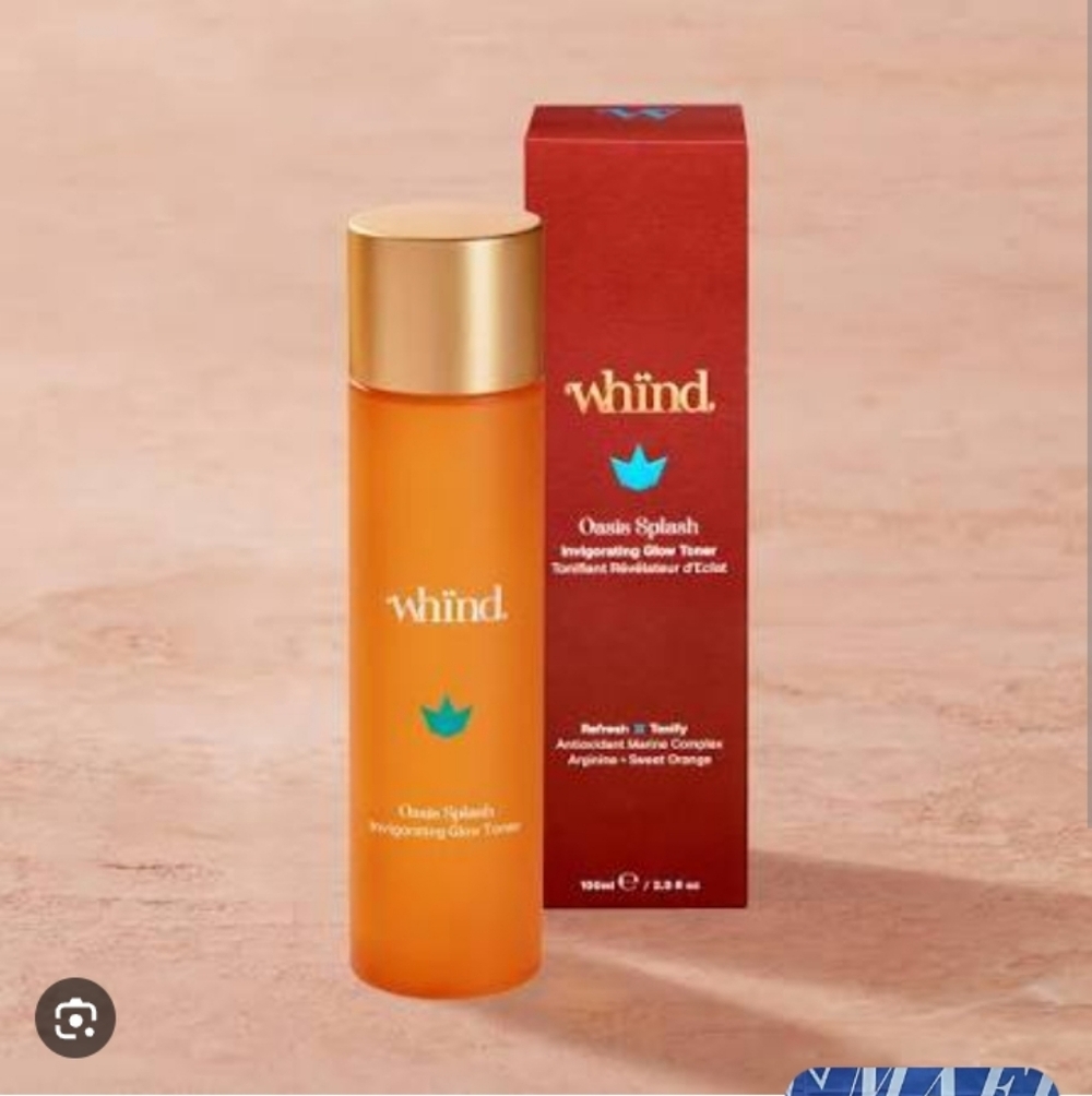 Whind Oasis Splash Invigorating Glow Toner Vitamin C Brightening Full Size NIB - Picture 3 of 4